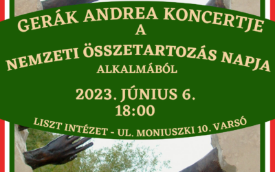 Meghívó Gerák Andrea ünnepi koncertjére